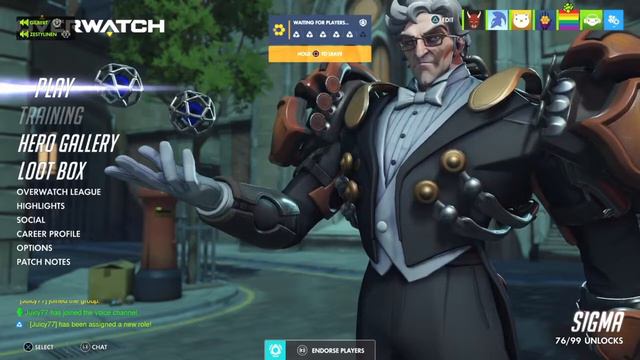 This entire Overwatch video is me in the menu with a random group смотреть онлайн