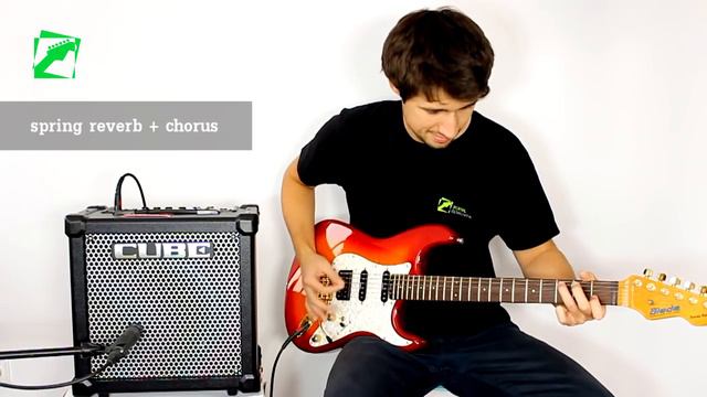 Roland Cube-20GX - demo, test, review смотреть онлайн