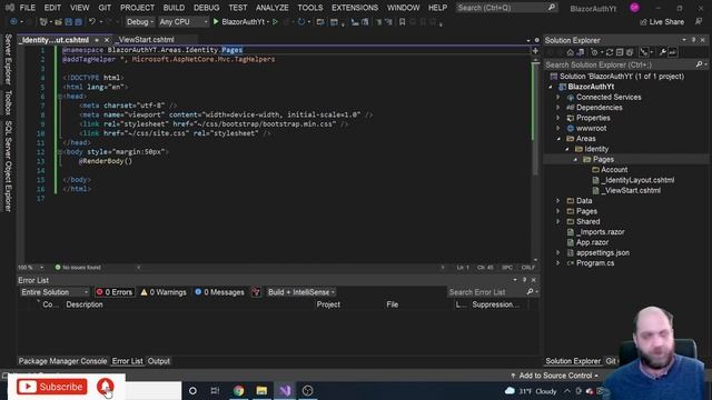 How to implement authentication in Blazor Server from scratch смотреть онлайн
