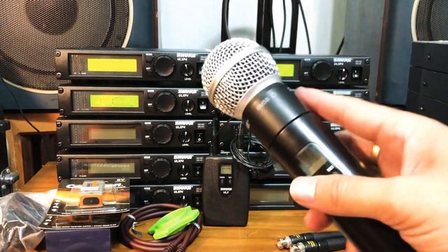 SHURE ULXP4 SM58- Test Cho A Hieu HN