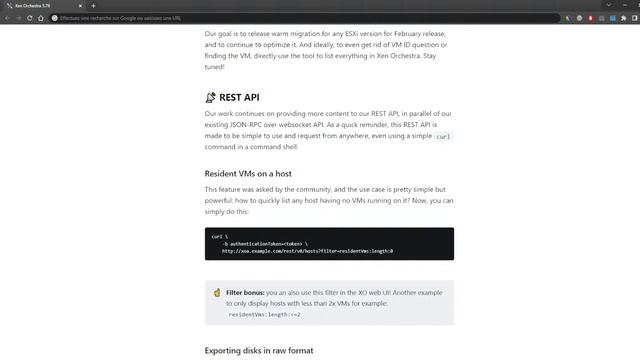 Xen Orchestra 5.79 - VMware to XCP-ng migration tool, REST API improvements and more... смотреть онлайн