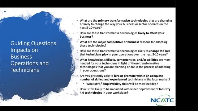 NCATC Demystifying Industry 4 0 for NTMA Career Summit Presentation May 2021 смотреть онлайн