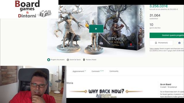 The Witcher: Old world kickstarter + 2 chiacchere ITA смотреть онлайн