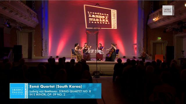 Esmé Quartet - Ludwig van Beethoven: String Quartet No. 8 in e minor, Op. 59 No. 2 смотреть онлайн
