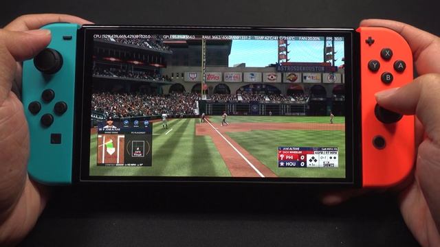 MLB The Show 23 On Nintendo Switch OLED смотреть онлайн