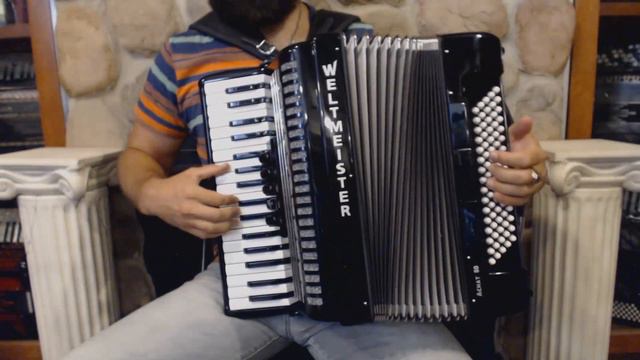 WELTACHIII80BK - Black Weltmeister Achat 80 Piano Accordion LMM 34 80 $2499 смотреть онлайн