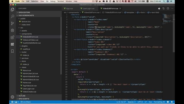VueJS Auth - Login and registration with email and password (Building a VueJS App Part 8) смотреть онлайн