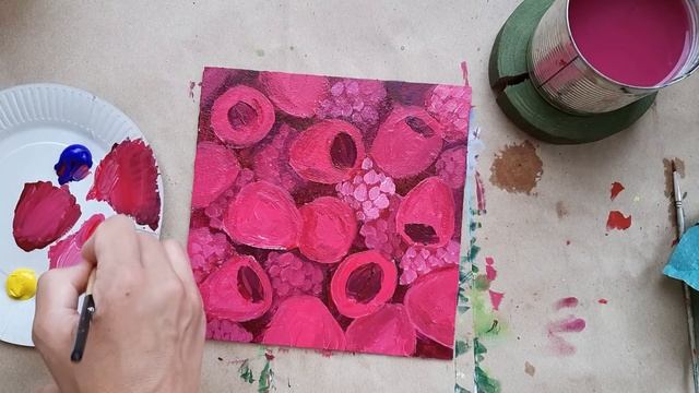 МАЛИНА |Рисуем вместе шаг за шагом✌Проще, чем может показаться? смотреть онлайн