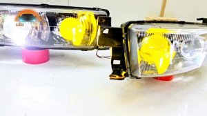 Фары светодиодные для Mitsubishi Galant