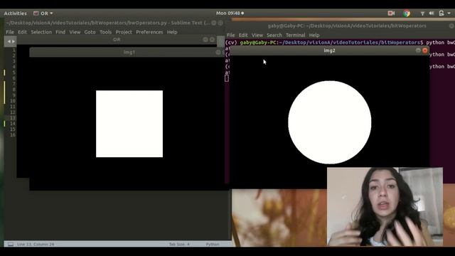 Operadores BITWISE (AND-OR-NOT-XOR) con OpenCV y Python смотреть онлайн