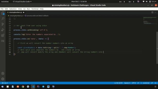 16. Missing Numbers - JavaScript Coding Challenge смотреть онлайн