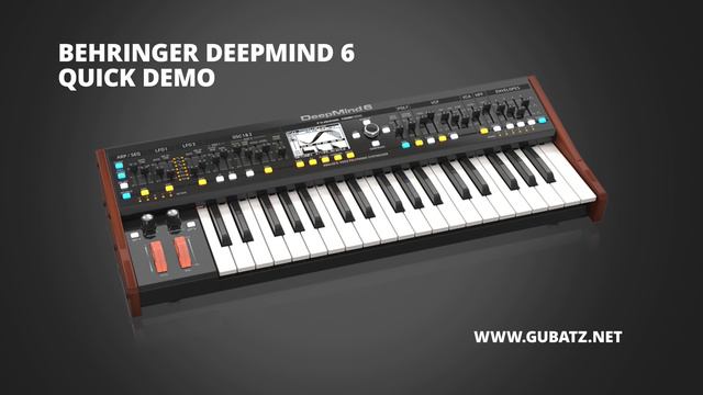 Behringer Deepmind 6 - Quick Demo смотреть онлайн