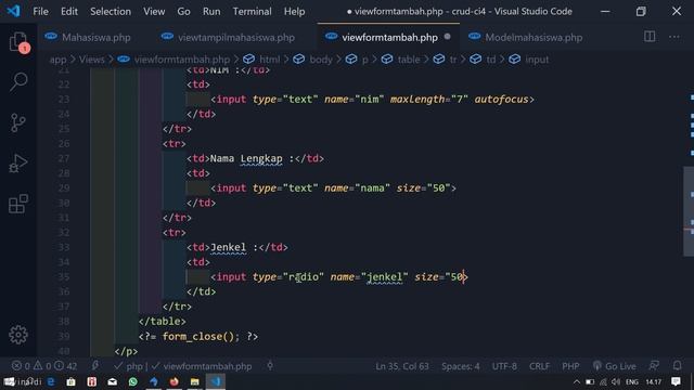 Tutorial CRUD di Codeigniter 4 смотреть онлайн