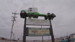 Дальнобой по США Америка. хром магазин, тюнинг для траков и б_у запчасти. Chrom shop mafia