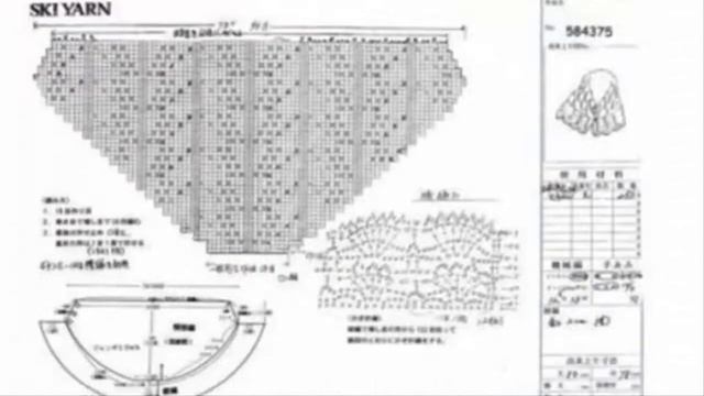 10 шалей спицами ажурный треугольник