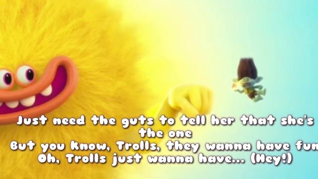 Trolls - Trolls Just Wanna Have Fun (Song/Lyrics) Trolls2 World Tour