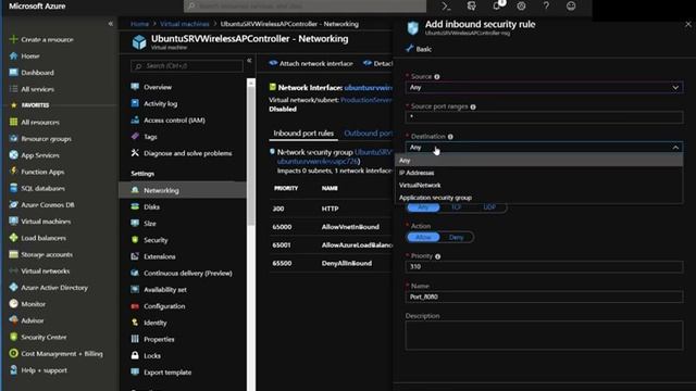 Azure Cloud Basic 2 - Open Port on VM and Connect to VM by Putty смотреть онлайн