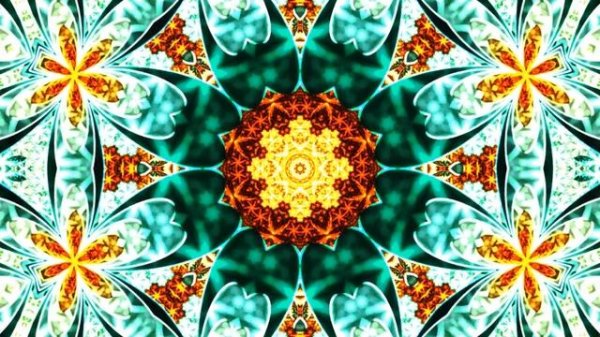 Калейдоскоп Kaleidoscope Mind Movie, Kaleidoscope Fractal Meditation ❊0011