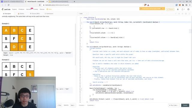 Terrible LeetCode in Kotlin: #79 Word Search смотреть онлайн