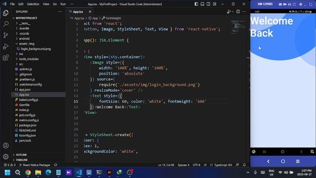 Making a React Native Application | Sinhala - සිංහලෙන් | #1 - Project Start and Login part 1 смотреть онлайн
