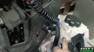 LYNX/BRP где расположен диагностический штекер?