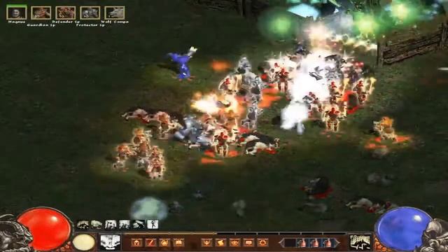 Secret Cow Level Farming (Diablo Median XL) смотреть онлайн