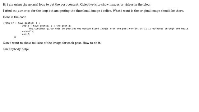 Wordpress: How to get the post attachement image in full size? (2 Solutions!!) смотреть онлайн