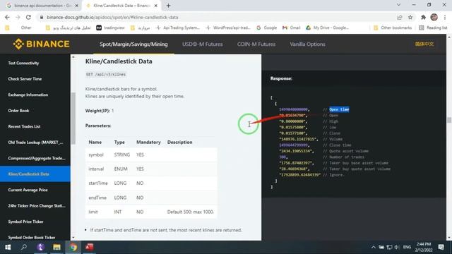 get candlestick data from BINANCE API using Microsoft Access VBA смотреть онлайн