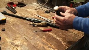 Установка газо пружины 180 атмосфер на МР 512