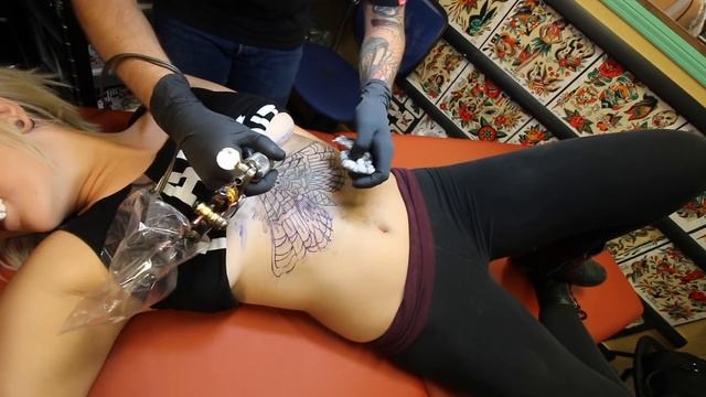 Getting My Stomach Tattooed PT.1