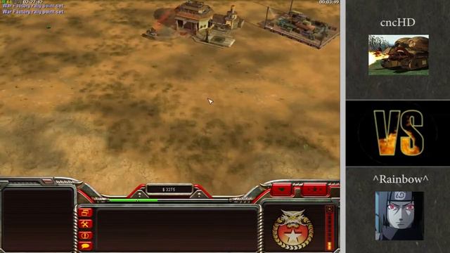 cncZH - double video - Game #002 - cncHD vs ^Rainbow^ смотреть онлайн