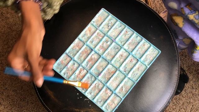 DIY Luxe Glowy Garden Resin Dominoes| Crafting w/ CS ?| Creating Unique Floral Family Games смотреть онлайн