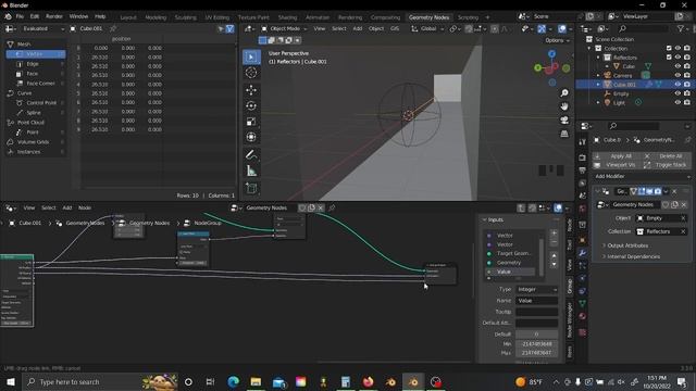 Make Accurately Reflecting Lasers with Geometry Nodes | Blender смотреть онлайн