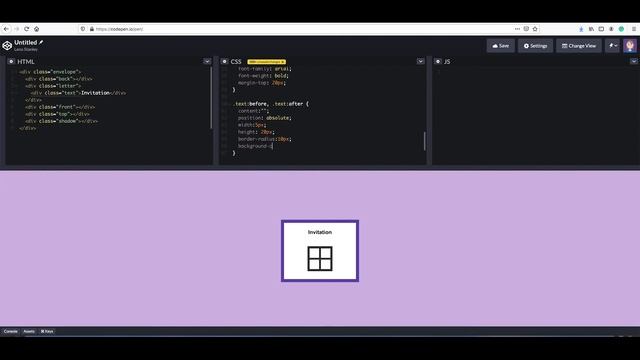 CSS Envelope (Open /Close on Hover) смотреть онлайн