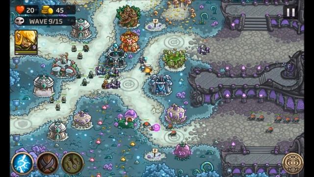 Kingdom Rush: Origins Level 11 The Unseelie Court (Boss fight) смотреть онлайн