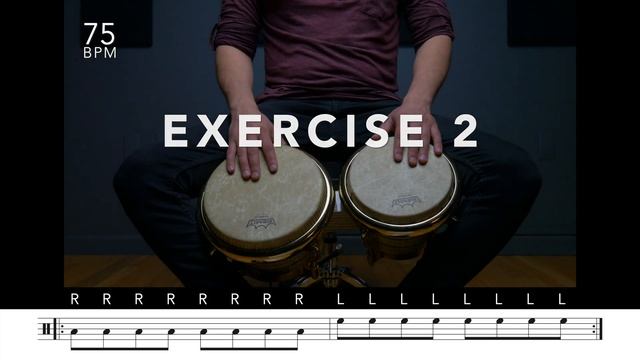 Bongo Lesson | How To Play Bongos | How To Practice Bongos | CongaChops.com