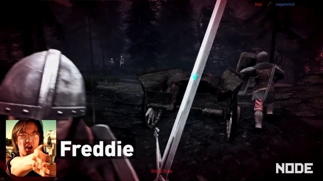 Chivalry Medieval Warfare with freddiew and corridordigital on LAN Party - NODE смотреть онлайн