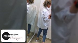 Женская рубашка хлопок оверсайз