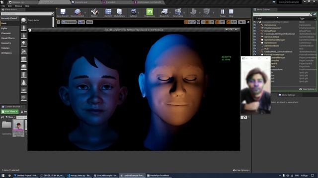 Poor man's Facial Motion Capture with Python & UE4 смотреть онлайн