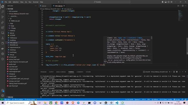 How to Build a Virtual Makeup App with Python and Streamlit | Complete Tutorial смотреть онлайн