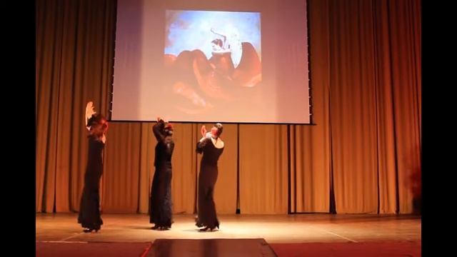 Exhibición de Flamenco. Escuela 8 Tiempos смотреть онлайн