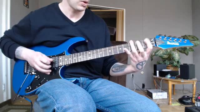 Metallica - Holier Than Thou (Cover) Ibanez Rg 655 смотреть онлайн