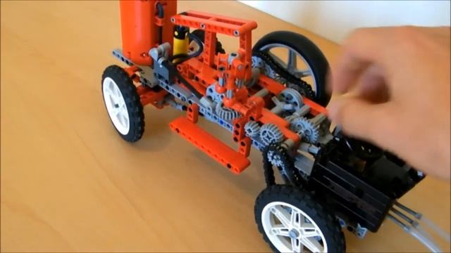Lego Technic - Pneumatic Vehicle by Nico71 смотреть онлайн