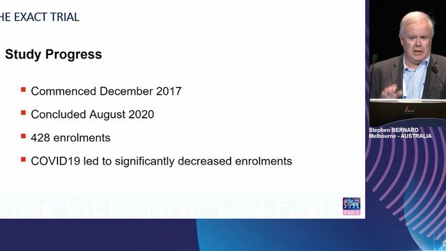 Lower vs Higher Oxygen Saturation Targets  After Out-of-Hospital Cardiac Arrest Stephen Bernard