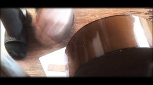 Установка пьезодатчика и преампа на акустическую гитару