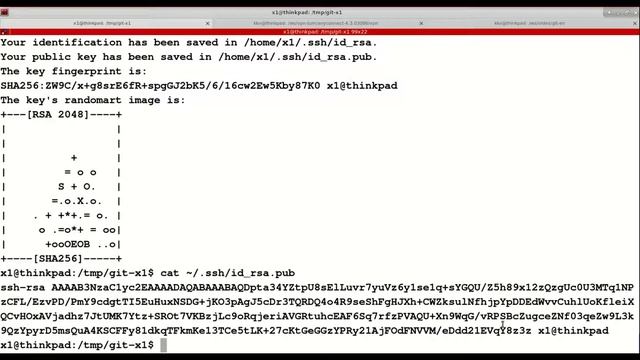 Git: как создать ключ для доступа к коду на github с помощью ssh-keygen смотреть онлайн