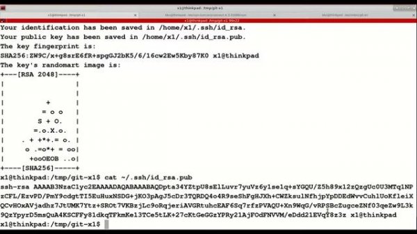 Git: как создать ключ для доступа к коду на github с помощью ssh-keygen