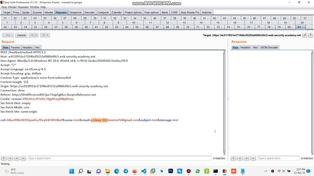 Portswigger OS command injection: Blind OS command injection with output redirection #43 смотреть онлайн
