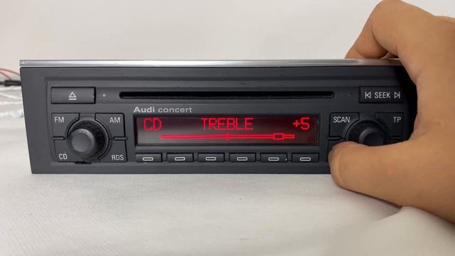 Audi A4 B6 B7 Grundig Concert II CD Radio Player / Testing смотреть онлайн