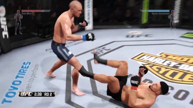 Dam Man vs Martin Kampmann смотреть онлайн